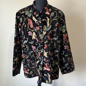 Appleseed’s tapestry spring fall jacket blazer grandmillennial classic